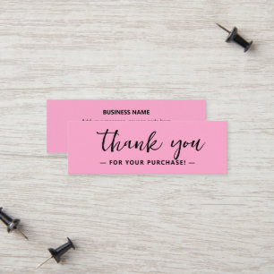 Cartão De Contato Business Obrigado Encapsulamento de Mídia Social I