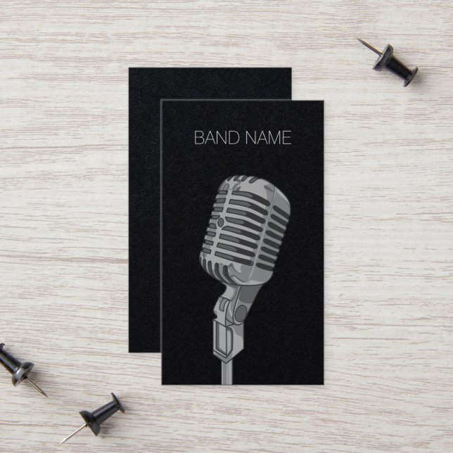 Cartão De Contato Cantora Guitarrista Banda Artista Publicidade Ca (Frente/Verso In Situ)