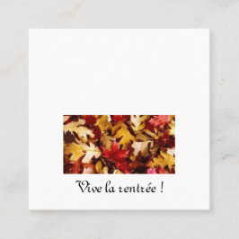 Cartão De Contato Carte d'appel