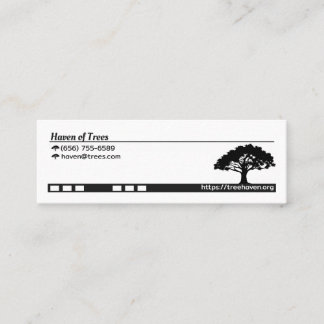 Cartão De Contato Carvalho Majestoso: Um Testamento ao Tempo e à Nat