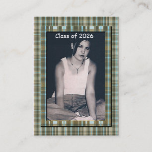 Cartão De Contato Classe de Mais velho de xadrezes 2010