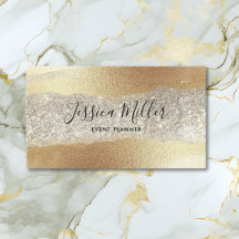 Dourado Moderno Diamante Brilho Falso Luxo Glam