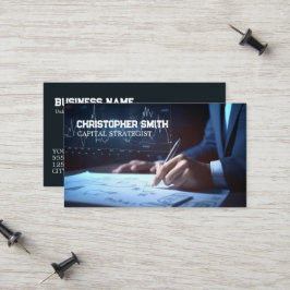 Cartão De Contato Financiamento do Banco de Investimento