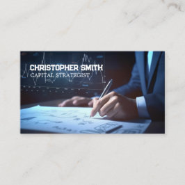 Cartão De Contato Financiamento do Banco de Investimento