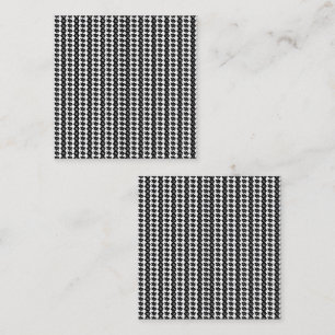 Cartão De Contato Fundo de pontos de Abstrato branco e preto impress