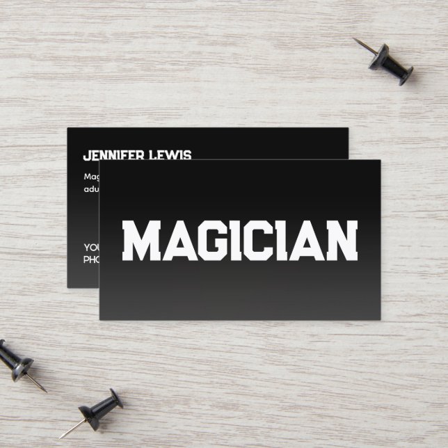 Cartão De Contato Ilusionista Magalhista (Frente/Verso In Situ)