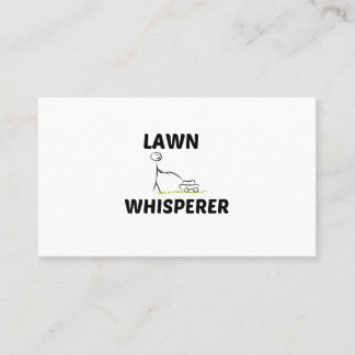 CARTÃO DE CONTATO LAWN WHISPERER