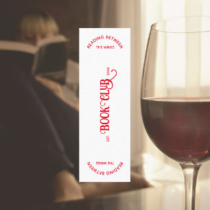 Cartão De Contato Leitura Entre O Clube Do Livro De Vinhos Red Crest