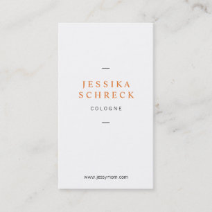 Cartão De Contato leve e fina com cobre