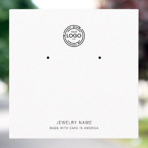 Cartão De Contato Logotipo personalizado Elegante Design