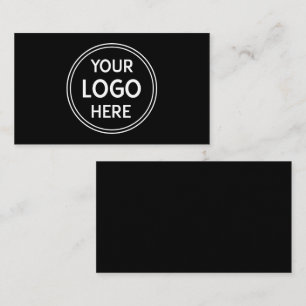 Cartão De Contato Logotipo Personalizado Feito sob Medida para Você