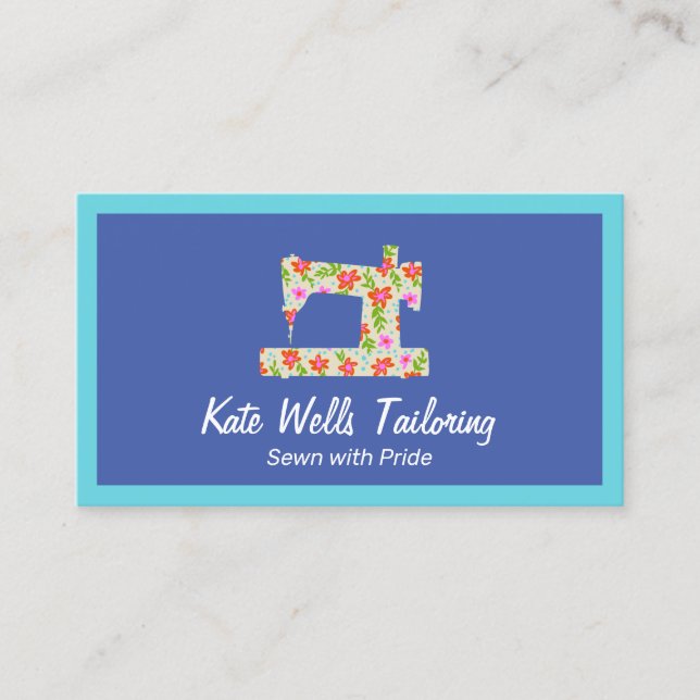 Cartão De Contato Máquina Floral de Serradura (Frente)