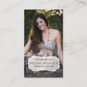 Cartão De Contato Melissa Medlock