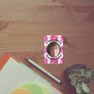 Cartão De Contato Memória de Adoro Rosa Rosa Rosa Rosa Rosa Rosa Ros