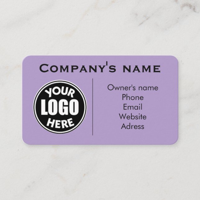 CARTÃO DE CONTATO MINIMALIST STANDARD BUSINESS CARD (Frente)