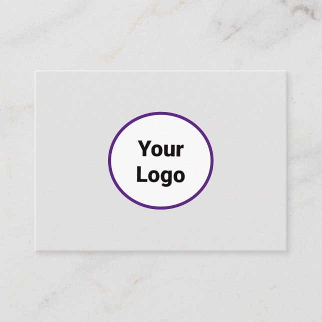 CARTÃO DE CONTATO MÍNIMO SIMPLES ADICIONE O TEXTO PERSONALIZADO DO L (Frente)