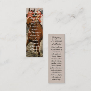Cartão De Contato No Loving Memory Book Mark Prayer Card