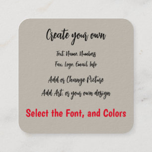 Cartão De Contato Oi, eu estava aqui (me ligue para o cartão)