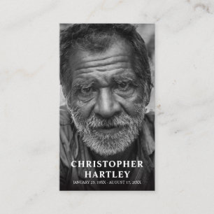 Cartão De Contato Oração de simpatia memorial de fotos