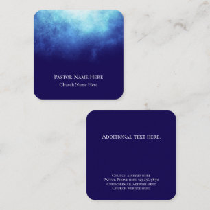 Cartão De Contato Personalizado da Igreja Cristã de Texto Personaliz