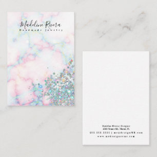 Cartão De Contato Placa de exibição holográfica para gravação colori