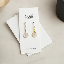 Cartão De Contato Placa de vídeo para regar joias com logotipo de em