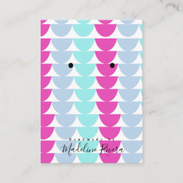 Cartão De Contato Placas de exibição para artesanato de Mermaid