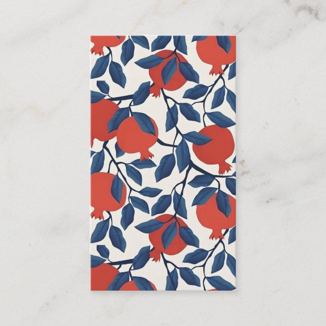 Cartão De Contato Pomegranato (Frente)