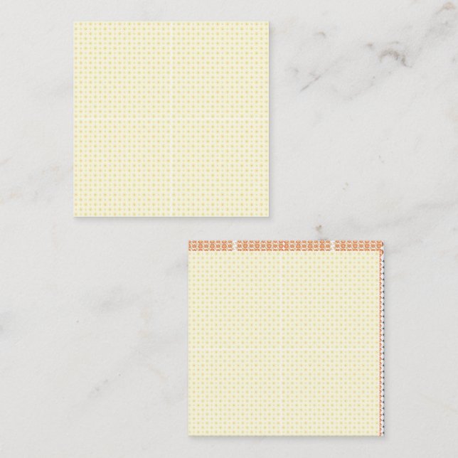 Cartão De Contato Presentes de Natal Personalizados | Ornamentos e e (Frente/Verso)