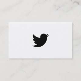 Cartão De Contato seguidores do twitter