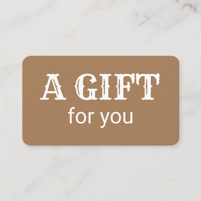 Cartão De Contato simples e mínimo adicionar o seu nome e endereço d (Frente)