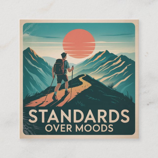 Cartão De Contato Standards Over Moods (Frente)