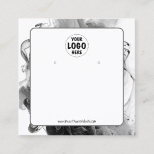 Cartão De Contato Sua placa de exibição de som gótico suave