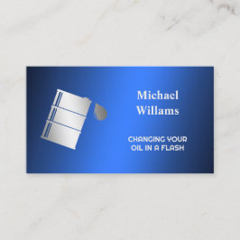 Cartão De Contato Substituição de óleo