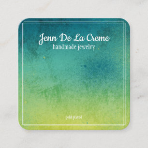 Cartão De Contato Tela de tonalidade de tonel branco Impressão