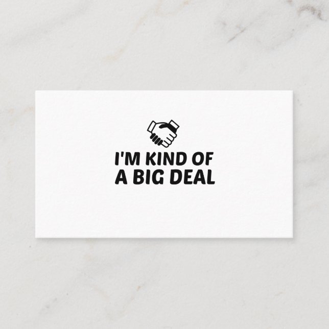 CARTÃO DE CONTATO UM GRANDE NEGÓCIO (Frente)