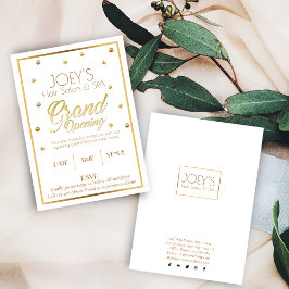 Cartão de Convite à Cerimônia de Abertura Grande d