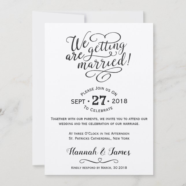 CARTÃO DE CONVITE CLÁSSICO - PAPEL KRAFT (Frente)