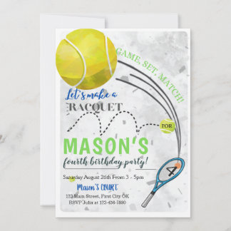 Cartão de Convite de Aniversário Diferente do Gran