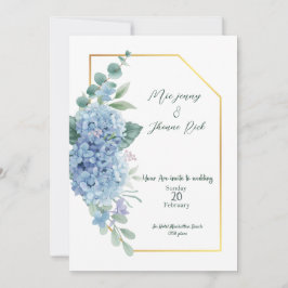 Cartão de Convite de Casamento