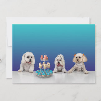 Cartão de Convite de Festa Personalizável Plano 5x