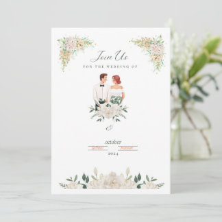 cartão de convite distinto