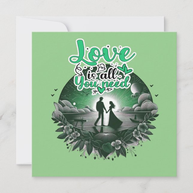 Cartão de Convite Dobrado de Parabéns (Frente)