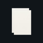 Cartão de Convite Ecru De 3,5" x 5" Rustic Felt<br><div class="desc">Aumente suas Ocasiões Especiais com Convites Personalizados de 3, 5" x 5" Sentido Ecru. Crie convites impressionantes e personalizados para todos os seus eventos memoráveis com nossos cartões premium de 3, 5" x 5" Felt Ecru. Estes convites luxuosos têm um acabamento quente e rico em creme e uma textura tecida...</div>