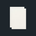 Cartão de Convite Ecru De 3,5" x 5" Rustic Felt<br><div class="desc">Aumente suas Ocasiões Especiais com Convites Personalizados de 3, 5" x 5" Sentido Ecru. Crie convites impressionantes e personalizados para todos os seus eventos memoráveis com nossos cartões premium de 3, 5" x 5" Felt Ecru. Estes convites luxuosos têm um acabamento quente e rico em creme e uma textura tecida...</div>