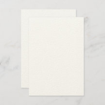 Cartão de Convite em Feltro Bege Rústico 3.5" x 5"