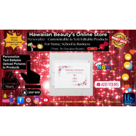 Cartão de Convite Floral Personalizável 11