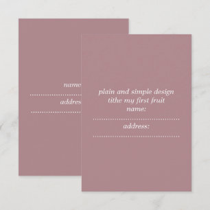 cartão de convite incluído na caixa de entrada c