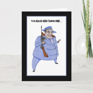 Cartão de Convite Misterioso para Assassinato de M