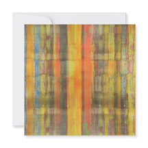Cartão de Convite para Arte Abstrato